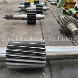 High Precision Heavy Duty Gearbox Gear Shaft Transmission Gear Shaft for Construction Machinery thumbnail-1