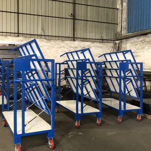 Bottom Cover Turnover Trolley With Safety Lock Mechanism for Industrial Use thumbnail-2