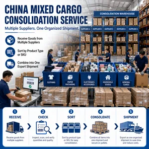 China Mixed Cargo Freight Forwarder for Importers and Small Business Buyers thumbnail-2