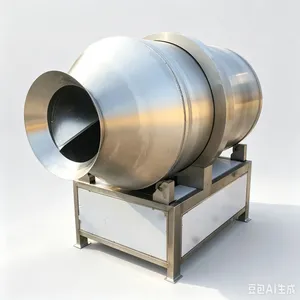150kg per Batch Industrial Food Seasoning Mixer Octagonal Drum Mixing Machine for Fragile Snacks and Food Grains thumbnail-3