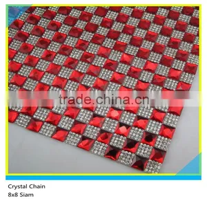 24*40 cm Plastic Heart Rhinestone Glue Sheets Heat Transfers thumbnail-6