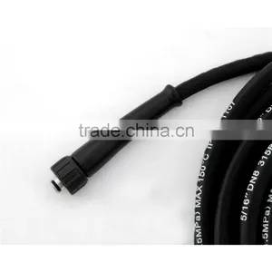 Two Braided Portable High Pressure Car Washer Hose thumbnail-1