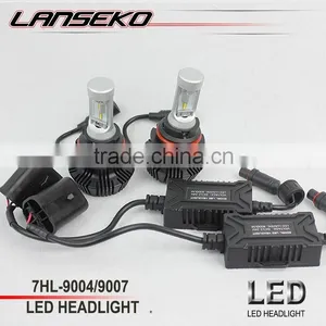 2016 Newest Best Beam Design 4000lm 30w 7hl Led Headlght Car Accessories DC12v24v Auto Led Headlamp Kit 9004 thumbnail-1