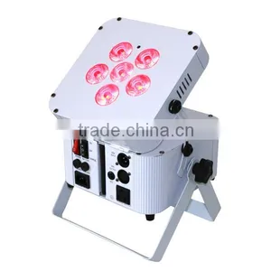 2016 Colorful 6pcs 6in1 RGBWA UV LED PAR Light thumbnail-4