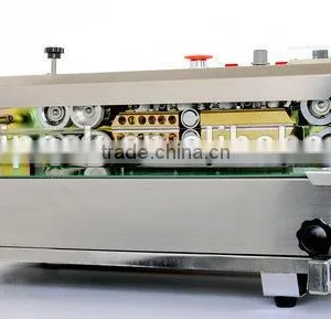 Continuous Band Sealer Machine FRD900S Induction Sealer Horizontal Continuous Bag Sealer thumbnail-1