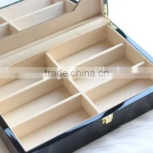 Luxury Big Mirror Wooden Glasses Box Wholesaler,sunglasses Display Case thumbnail-3
