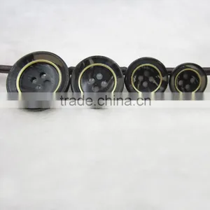 Sedex Audited Factory 2 Pillar Polyester Horn Button, Resin Horn Button thumbnail-5