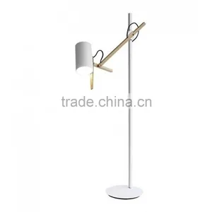 White Colour Office ROHS Floor Lights Modern thumbnail-1