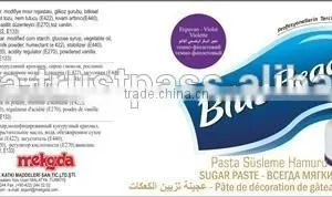 Blue Bead (Violet) Sugar Paste & Fondant For Pastry Decoration thumbnail-4