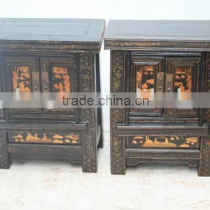 Chinese Reproduction Furniture Bedside Cabinet thumbnail-1