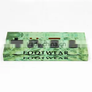 Advertising Equipment Display Block Plastic Picture Frames, Logo Block thumbnail-3