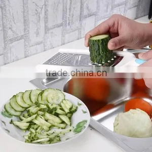 S/S+ABS+PP 27*8*1.5 New Products Multifunctional Vegetable&fruit Grater Slicer thumbnail-2