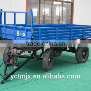 3 Ton Trailer With Crane Tractor Trailer thumbnail-5