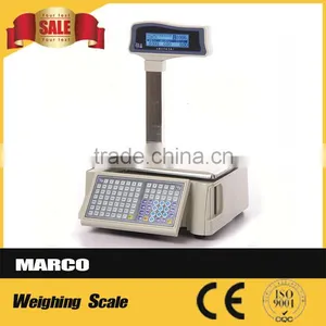 Balance 30kg Price Computing Barcode Label Printing Cash Register With Scale thumbnail-4