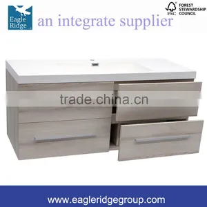 Soft Closing Drwers Vanity, Single Basin Wall Hung Vanity, 1200mm Bathroom Vanity K1200BH thumbnail-2