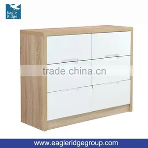 Antigua 3+3 Drawer Chest Cabinet thumbnail-1