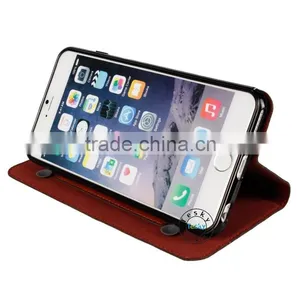 China Folio Shockproof pu Leather Wholesale Mobile Phone Case for Iphone 6 thumbnail-3