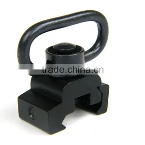 Quick Release QD Sling Swivel Attachment Mount Fits Picatinny Rail System thumbnail-1
