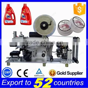 PLC Controlled Flat Bottle Labeling Machine,semi Automatic Bottle Labeling Machine thumbnail-1