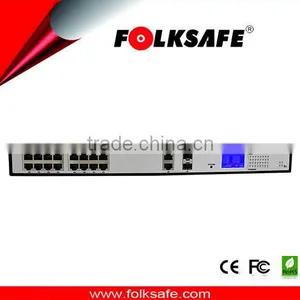 16port POE Switch With Combo Complies With IEEE 802.3af / 802.3at Power Over Ethernet End-Span PSE thumbnail-1