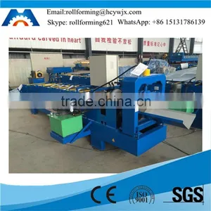 Machine Manufacturer Roofing Sheet Ridge Cap Roll Forming Machin thumbnail-1