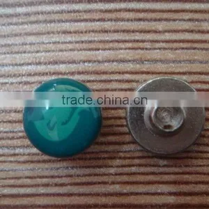 9.5mm Pearl Flat Metal Jeans Rivet thumbnail-1