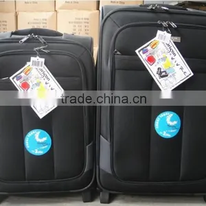 3pcs Build in 2 Wheels Trolley Luggage Yiwu thumbnail-1