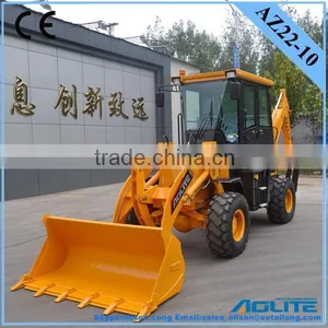 4x4 Compact Tractor With Loader and Backhoe thumbnail-6