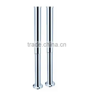 Freestanding Bath Tub Shrouds for Supply Line, Classic Pipes for Tub Filler thumbnail-1