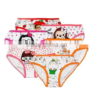 2016 Comfortable Cute Young Girls Packs Brief Underwear in Box Packing thumbnail-1
