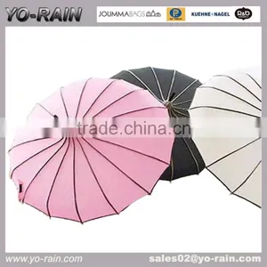 2015 Women's Japan Air Blunt Pagoda Parasol Umbrella for Sale thumbnail-1