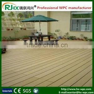 Compoiste Decking Solid With Resistant to Mould and Decay Features/WPC Deck Floor thumbnail-1