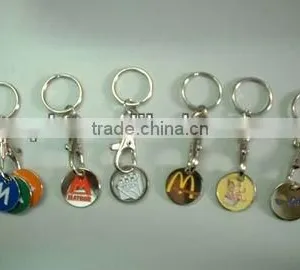 Trolley Coin, Metal Coin, Money Coin, Euro Coin, Keychain Coin, Cart Coin, Soft Enamel Coin, Coin, Supermarket Coin, Iron Coin thumbnail-1