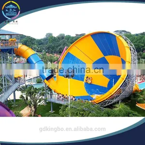 Water Park Open and Closed Spiral Slide thumbnail-4