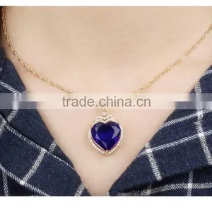 Wholesale Fashion Jewelry Accessories Big Stone Galaxy Necklace for Women thumbnail-5