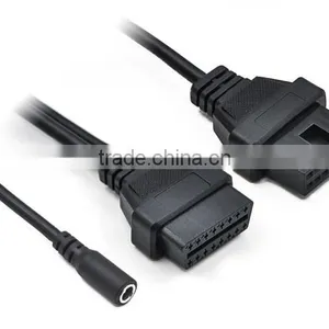 12 Pin OBD2 to 16 Pin OBD2 Connector Adapter Cable for Mitsubishi thumbnail-3