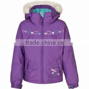 2013 Kids Ski Jacket With Fur Hood thumbnail-1