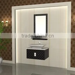 Modern Wall Hung Stainless Steel Bathroom Cabinet thumbnail-1