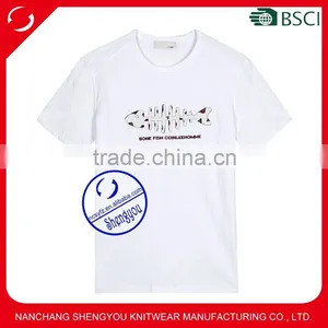 Custom 100%cotton Latest Design t Shirt With Embroidered thumbnail-1