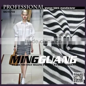 The Lastest Fashional Rib Knitted Fabric Hot Sell by Factory for Lady's Clothes Look Nice thumbnail-1