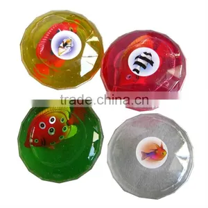 HOT Crystal Diamond Gemstone Spider Frog Fish Lizard Insect Red Yellow Blue Green Pink Purple Putty Slime Toy thumbnail-1