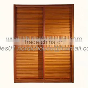 Convenient and Fashionable Flat Packing Bedroom Funiture Built in Wardrobe thumbnail-1