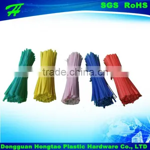 Silver Pre-cut Plastic Decorative Twist Tie for Gift/bags Packing thumbnail-6