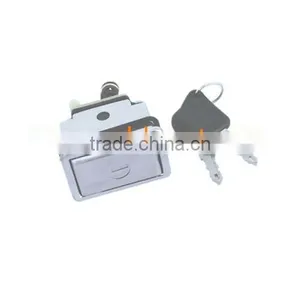 Auto Trunk Lid Lock With Key for Peugeot 405 thumbnail-1