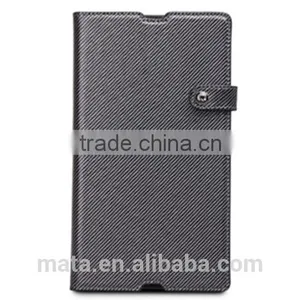 Business Style Insert Card Slot Genuine Leather Case For Sony L36H thumbnail-6