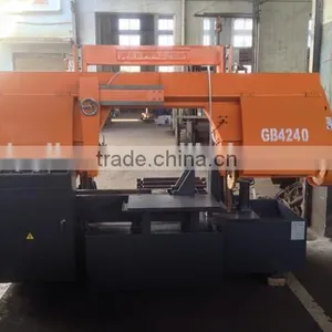 GB4240 Gantry Type Horizontal Pipe Cutting Band Saw Machine Supplier's Choice thumbnail-2
