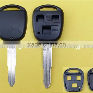 New 3 Button Car Remote Key Fob Case Shell for Toyota TOY41 Blade thumbnail-1