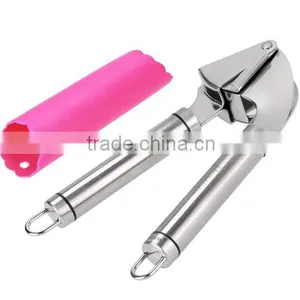 New Home Kitchen Tool Stainless Steel Garlic Press AM000830 thumbnail-4