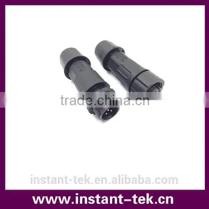 INST High Quality 10pcs AL Alloy 2PIN M12 Connector thumbnail-4