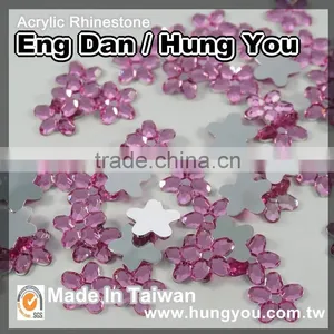 Bling Flower Shaped Flat Back Rhinestones for Nail Art thumbnail-5